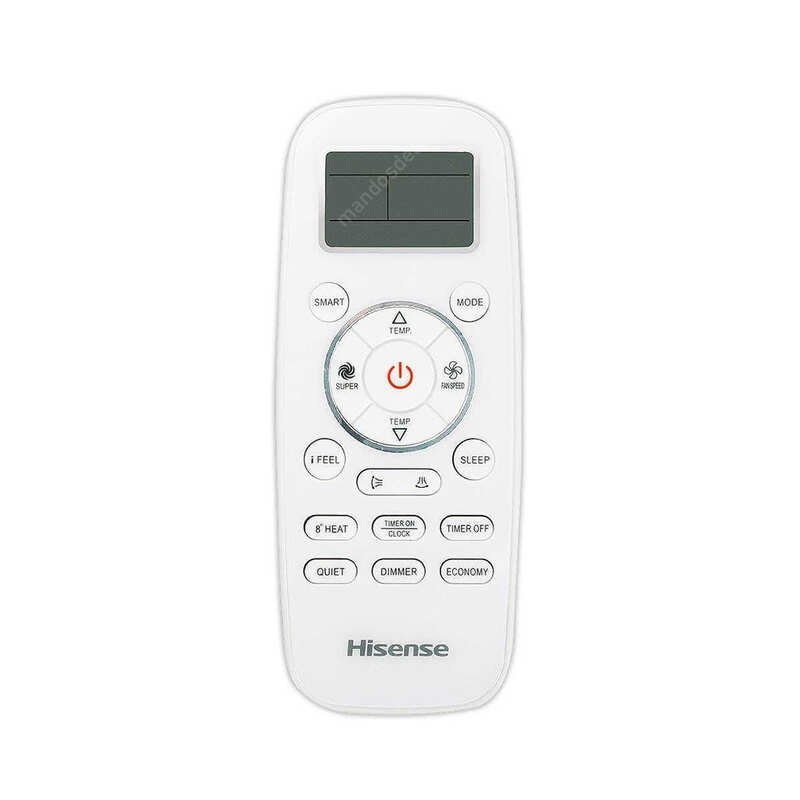 HISENSEAST-12UW4SDJ10Mandoadistanciaoriginalparaaireacondicionado