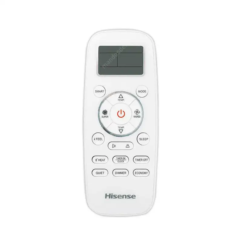 HISENSEAST-09UW4SDJ10Mandoadistanciaoriginalparaaireacondicionado